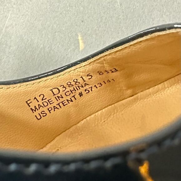 Cole Haan | Navy Blue | Patent Leather Pumps | Size 8.5B | Nike Air Sole (1525) - Picture 14 of 14